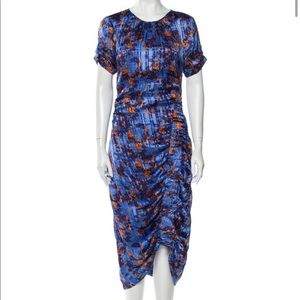 Tanya Taylor Printed Knee Lenth Dress